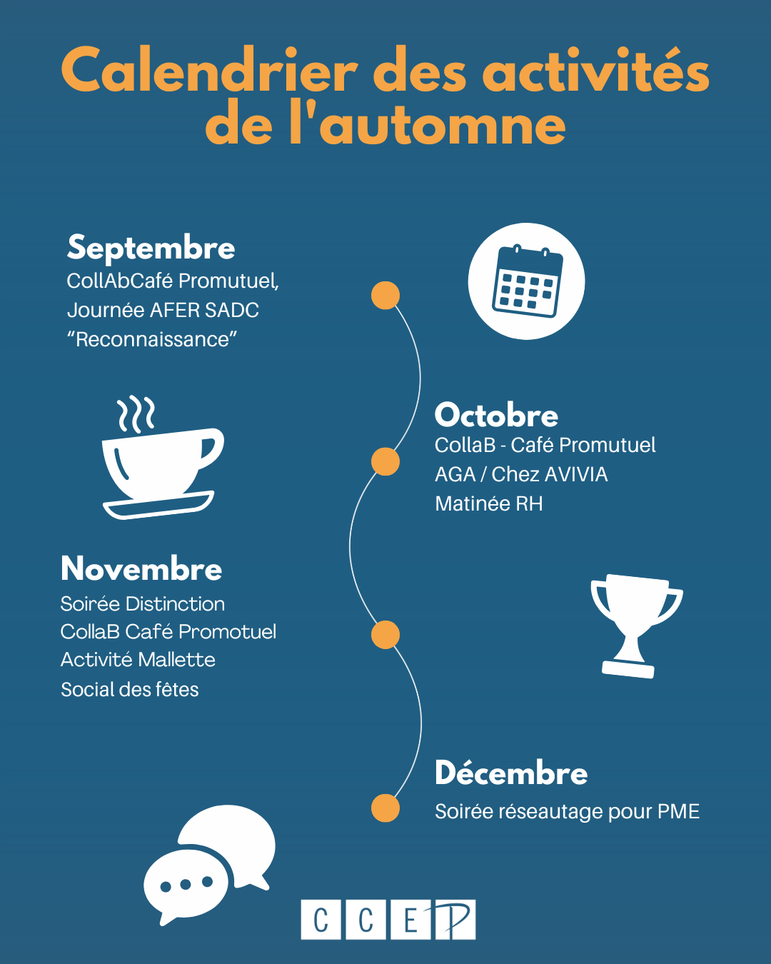 Calendrier Automne